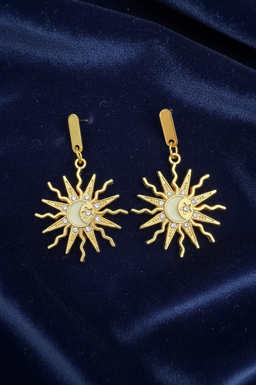 Celestial Sunburst Jewelry Set