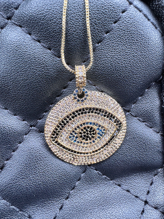 Evil Eye Luxe medallion
