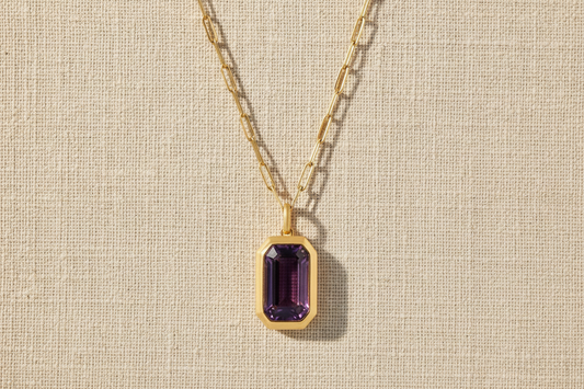 Zirconia Stone Necklace - AANI & RU