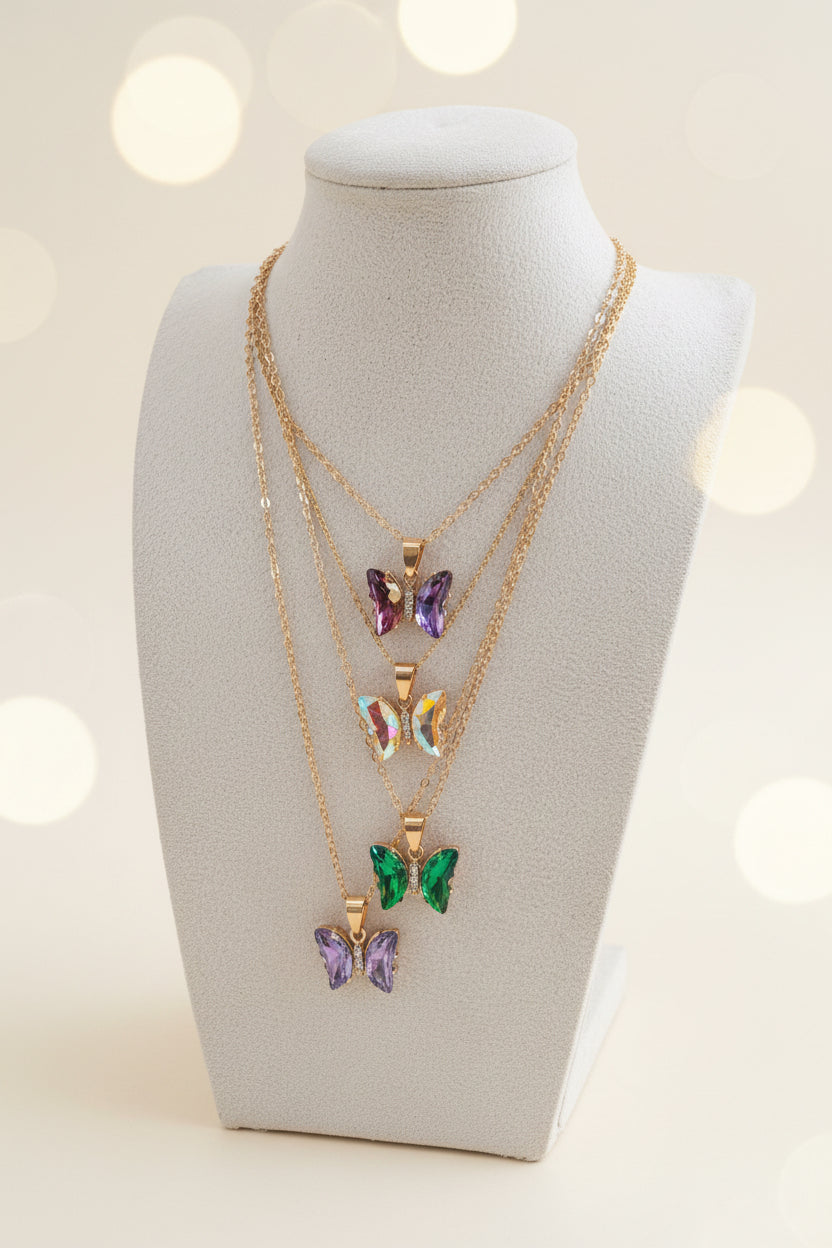 Aneela Butterfly Necklace
