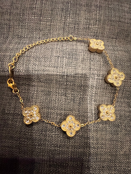Floret Gold Bracelet