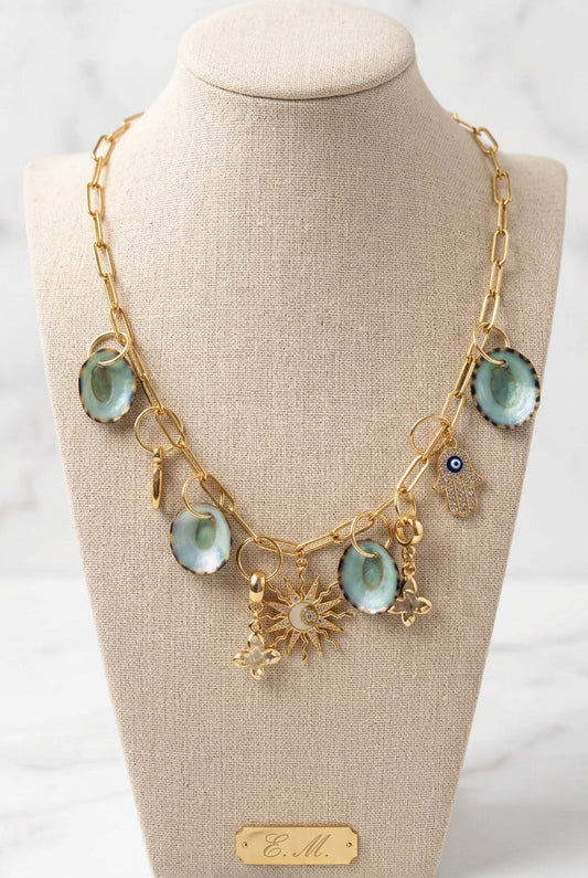 Sol & Sea Charm Necklace
