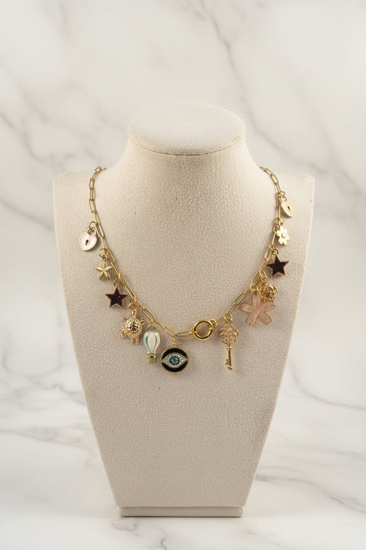 Customized charm necklace