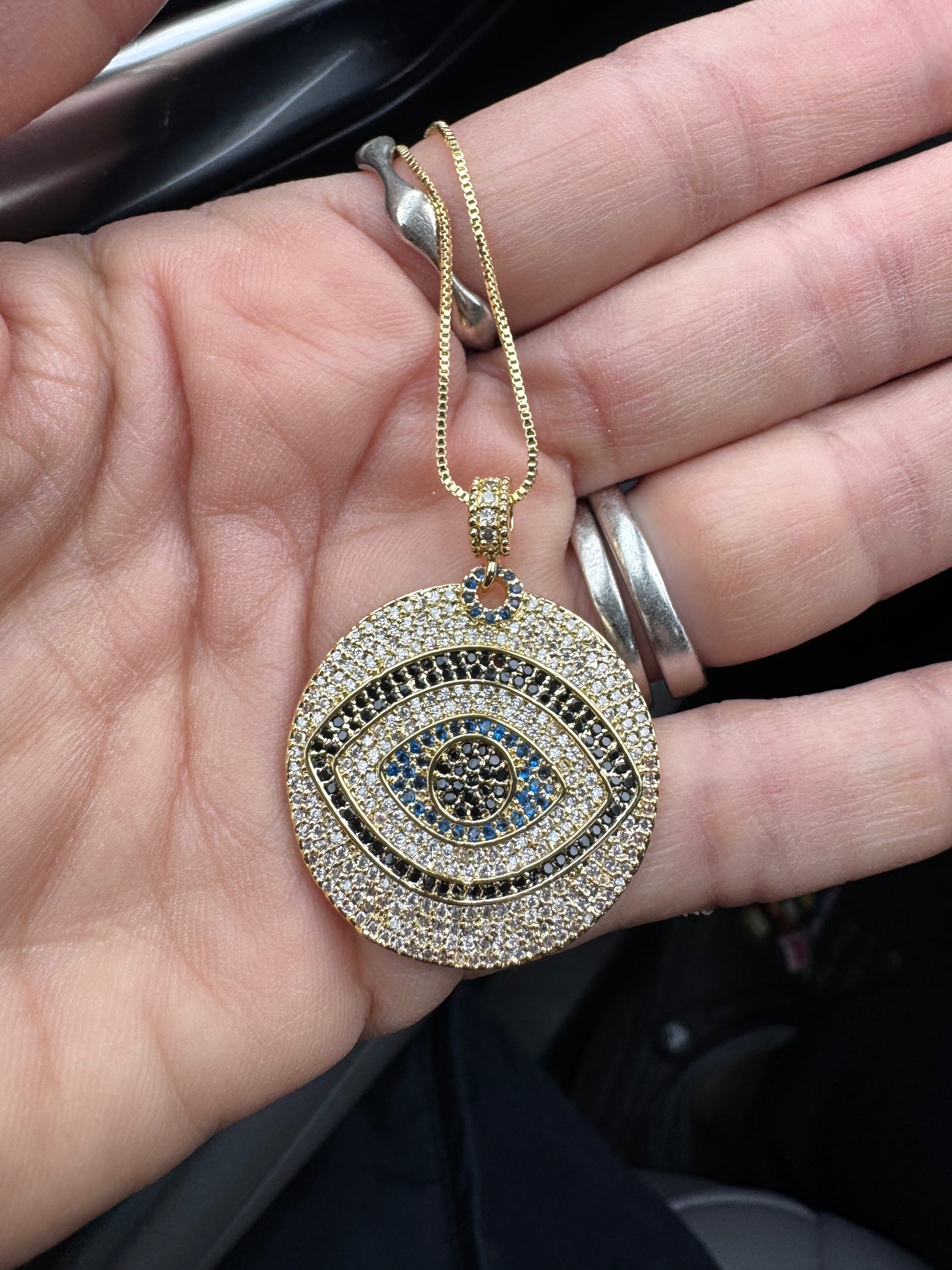 Evil Eye Luxe medallion