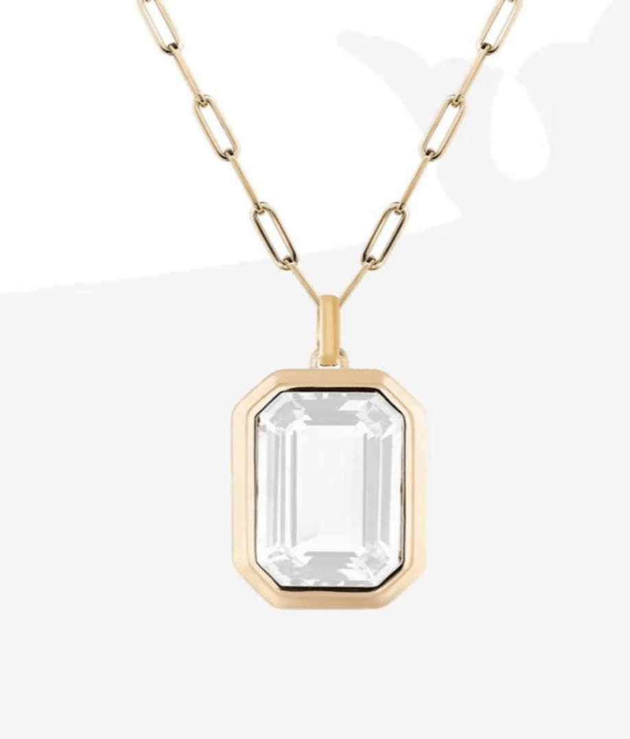 Zirconia Stone Necklace - AANI & RU